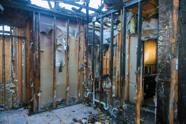 Professional Fire Damage Repair technician working in Wilmington, DE
